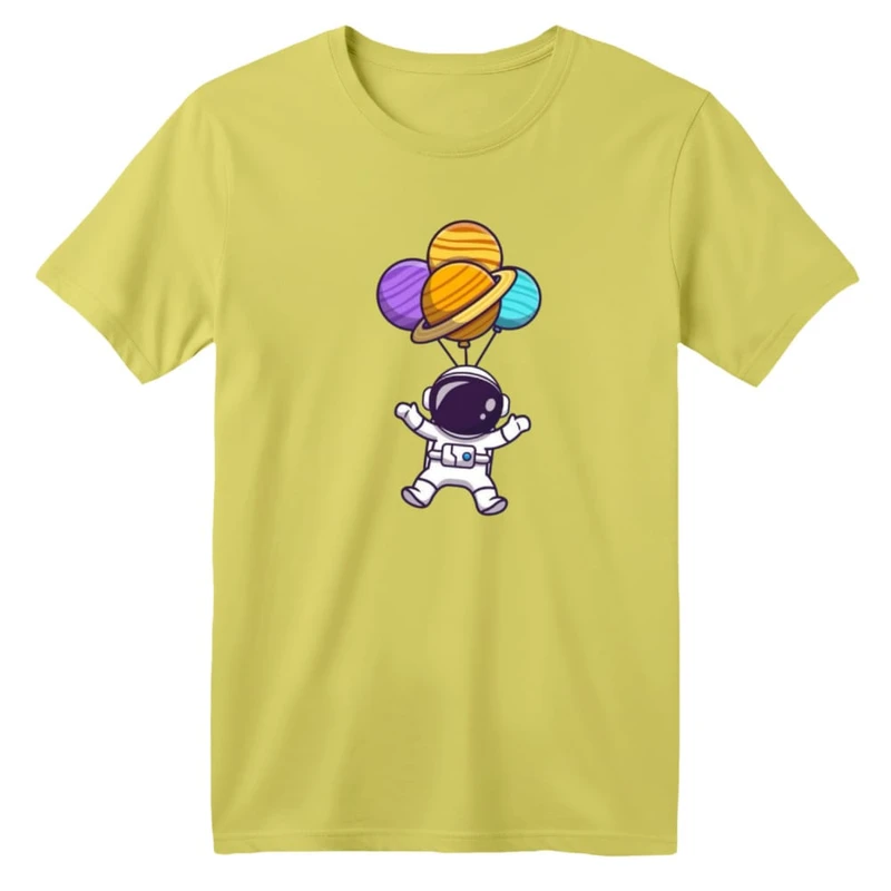 تی شرت آستین کوتاه بچگانه مدل فضانورد کد ۱۳