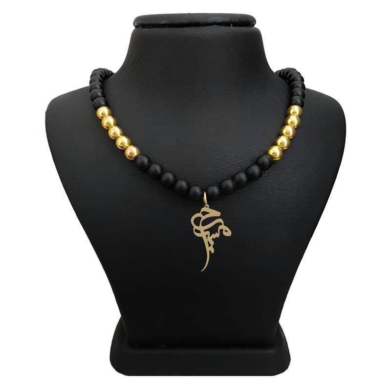 گردنبند نقره مردانه ترمه ۱ مدل مسیح کد ma 2184 گردنبند نقره مردانه ترمه ۱ مدل مسیح کد ma 2184