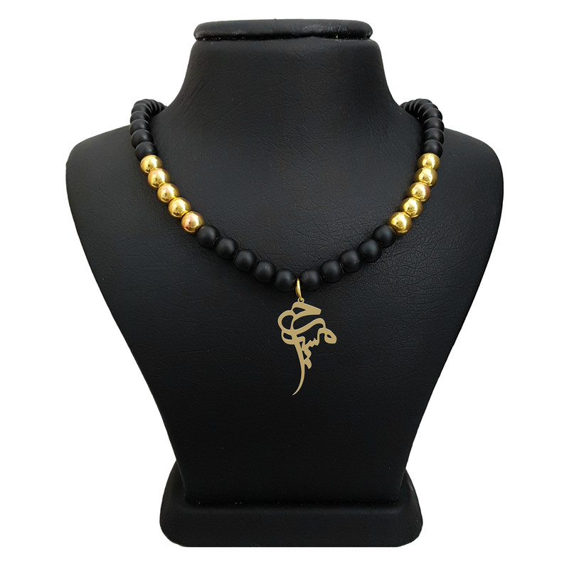 گردنبند نقره مردانه ترمه ۱ مدل مسیح کد ma 2184 گردنبند نقره مردانه ترمه ۱ مدل مسیح کد ma 2184