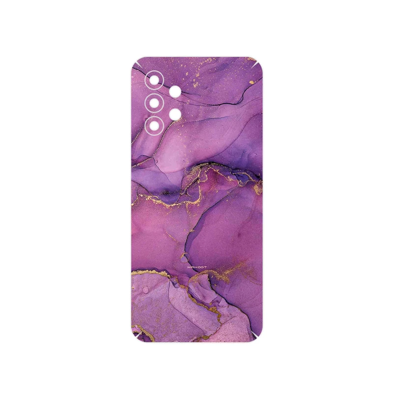 برچسب پوششی ماهوت مدل Purple Marble مناسب برای گوشی موبایل سامسونگ Galaxy A13