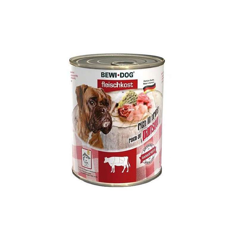 کنسرو سگ بوی داگ مدل rich in tripe وزن 800 گرم