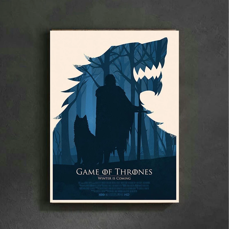 تابلو شاسی مدل گیم اف ترونز (Game of Thrones) کد FMO93
