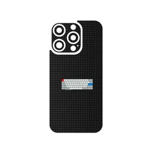 MAHOOT Minimal Keyboard Icon Cover Sticker for Apple iPhone 15 Pro