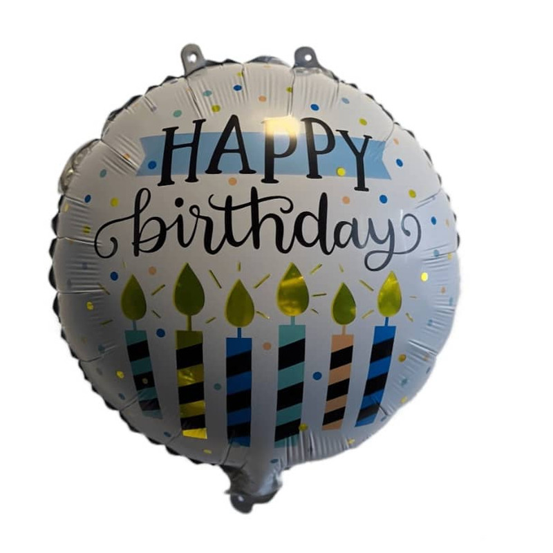 بادکنک فویلی پارتی لند تهران مدل happy birthday کد 1040