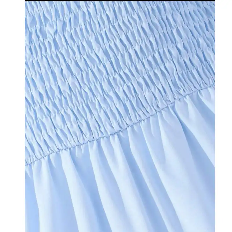 پیراهن زنانه مدل تابستانی رنگ آبی