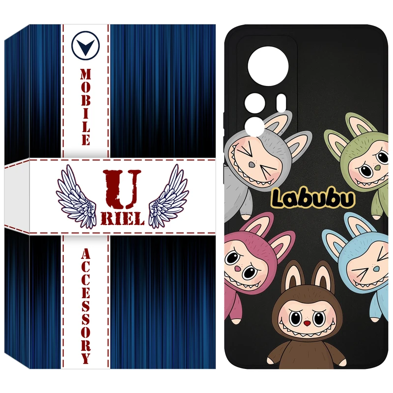 کاور یوریل قاب مدل KSH کد 102 طرح عروسک لبوبو مناسب برای گوشی موبایل شیائومی 12T