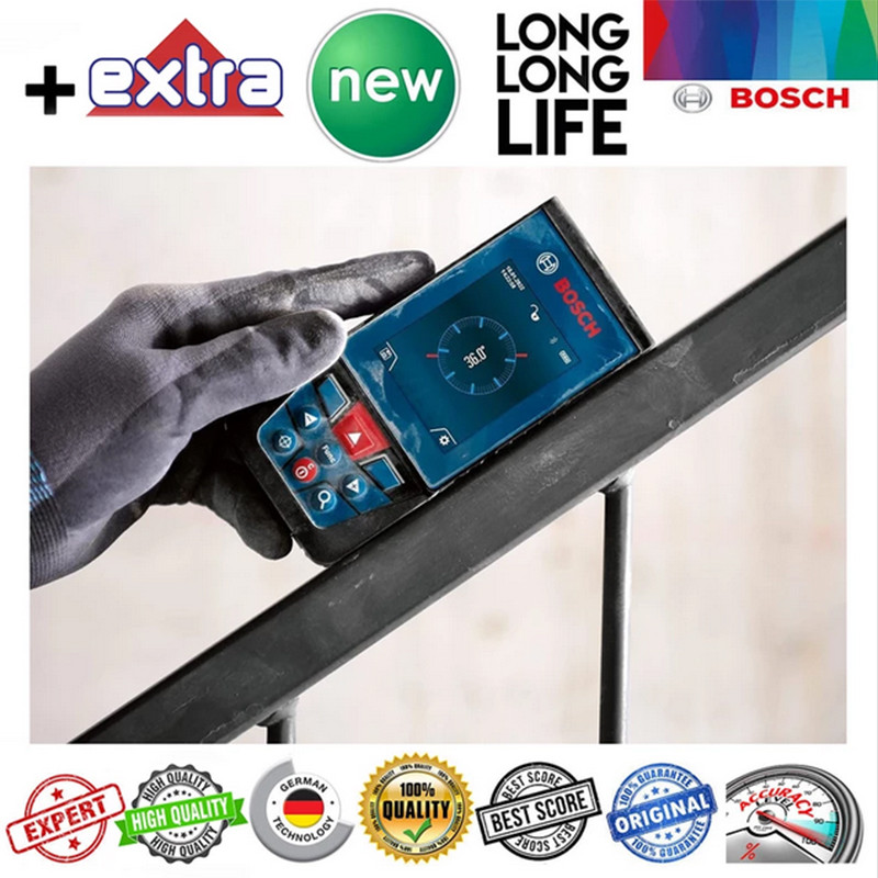 متر لیزری بوش مدل فوق هوشمند دوربین دار GLM 100-25 C Professional