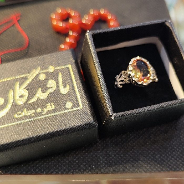 انگشتر نقره مردانه نقره جات بافندگان مدل الکساندریت کد 258 انگشتر نقره مردانه نقره جات بافندگان مدل الکساندریت کد 258