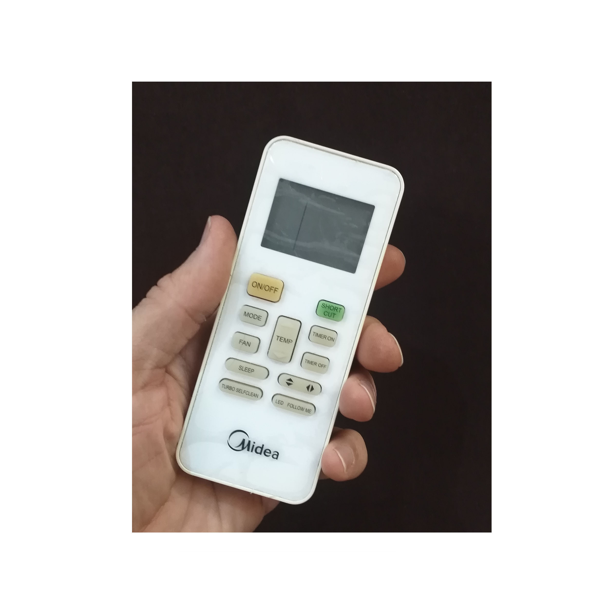 ریموت کنترل مایدیا مدل 1254A مناسب برای کولر گازی Midea ریموت کنترل مایدیا مدل 1254A مناسب برای کولر گازی Midea