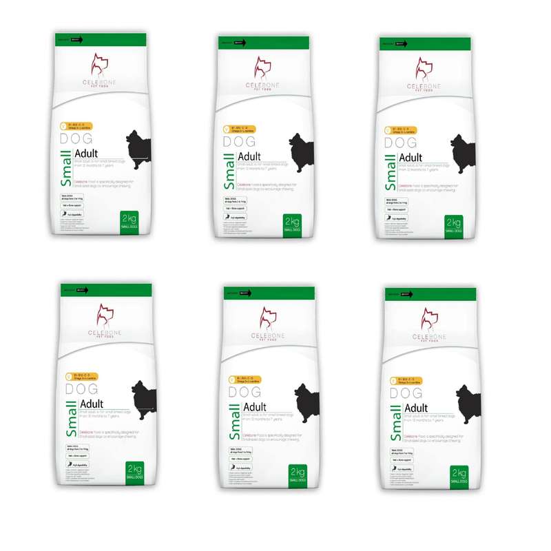 غذای خشک سگ سلبن مدل Small Adult کد 06  وزن 2 کیلوگرم بسته 6 عددی