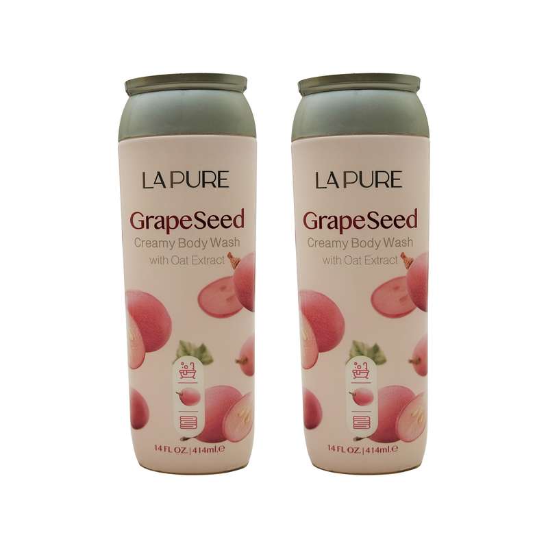 شامپو بدن لپیور مدل Grape-Seed حجم 414 میلی لیتر مجموعه 2 عددی شامپو بدن لپیور مدل Grape-Seed حجم 414 میلی لیتر مجموعه 2 عددی