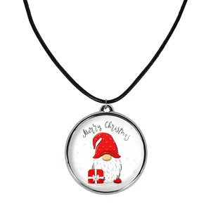 گردنبند خندالو مدل کریسمس Christmas کد 2215322152
