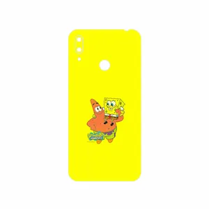 MAHOOT SpongeBob SquarePants Cover Sticker for Huawei Y7 Prime 2019