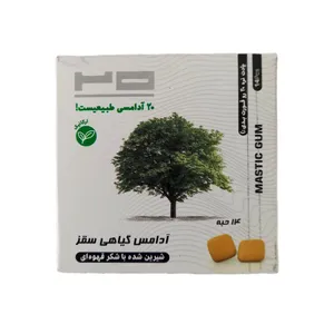 آدامس گیاهی سقز بیست بسته 14 عددی