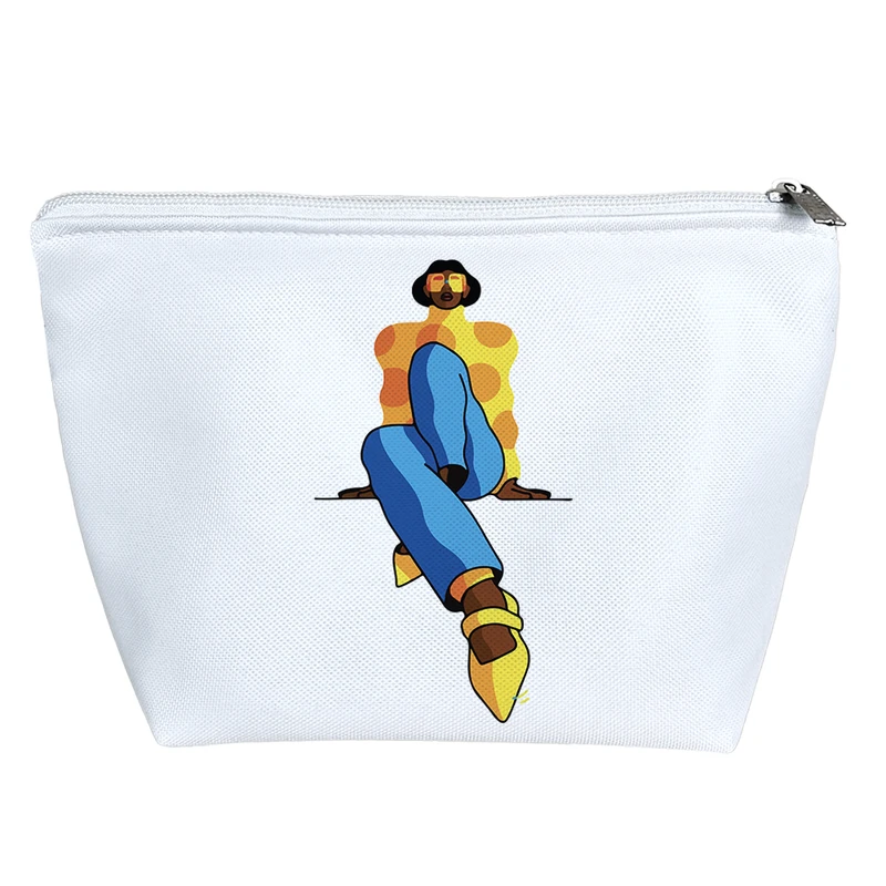 کیف لوازم آرایش دخترانه خندالو مدل دختر کد 7364