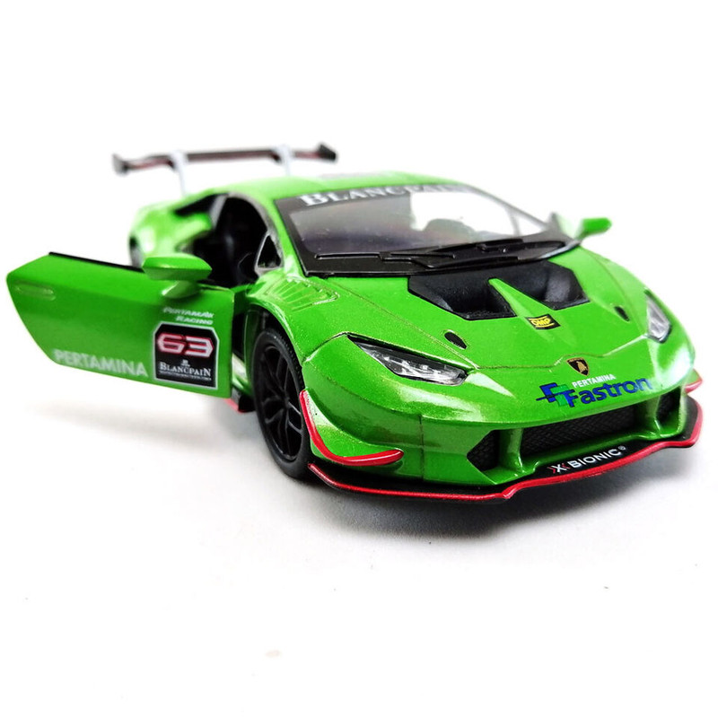 ماشین بازی کینزمارت مدل لامبورگینی اوراکان Lamborghini Huracan Super Trofeo