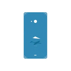 MAHOOT Minimal Paper Airplane Cover Sticker for Microsoft Lumia 540