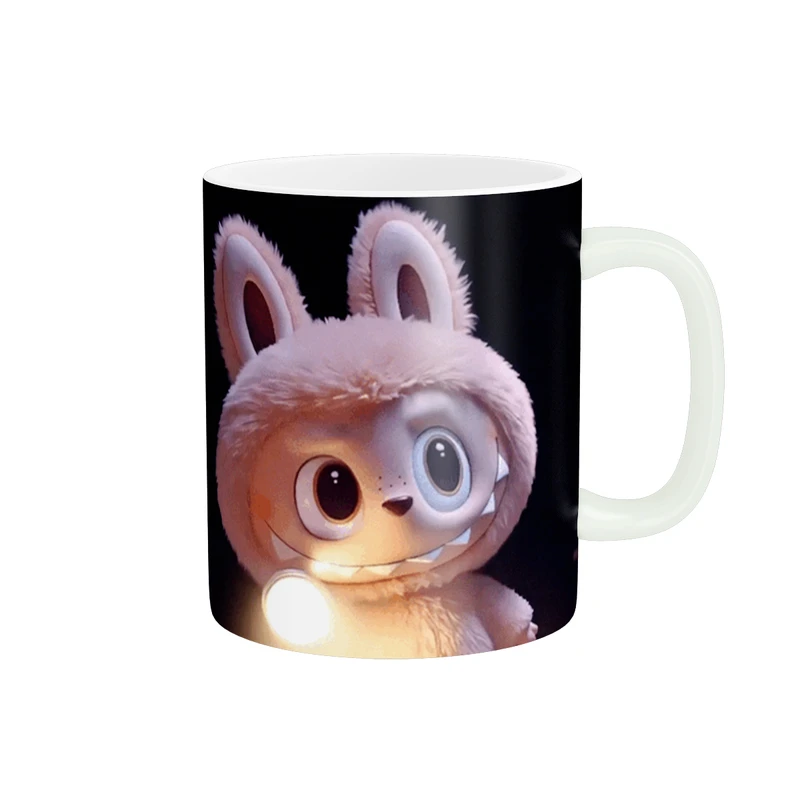 ماگ پاد آفرین طرح عروسک لبوبو کد 5955