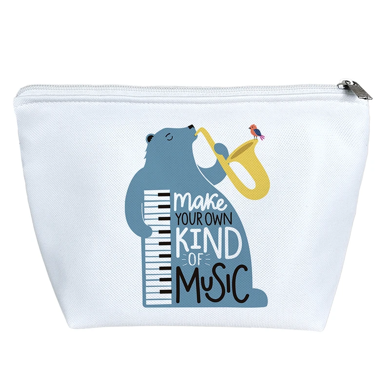 کیف لوازم آرایش دخترانه خندالو مدل موسیقی کد 1914