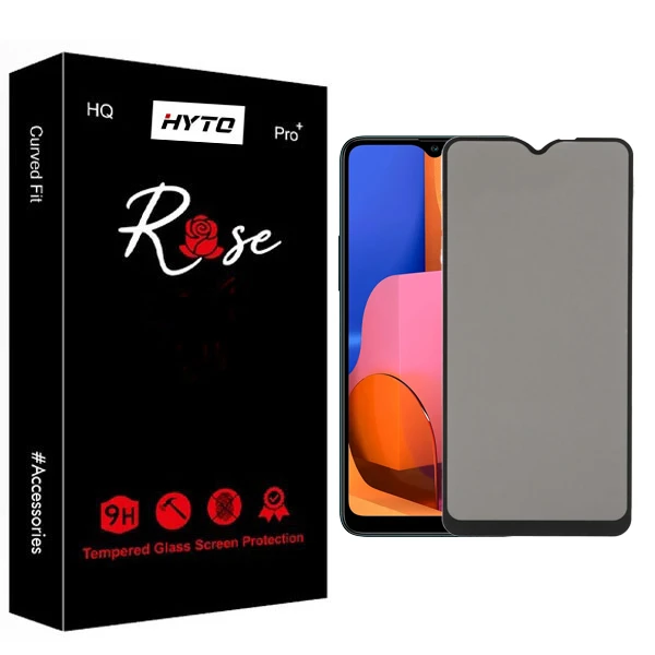 محافظ صفحه نمایش حریم شخصی هیتو مدل Rose Privacy مناسب برای گوشی موبایل سامسونگ Galaxy A20s