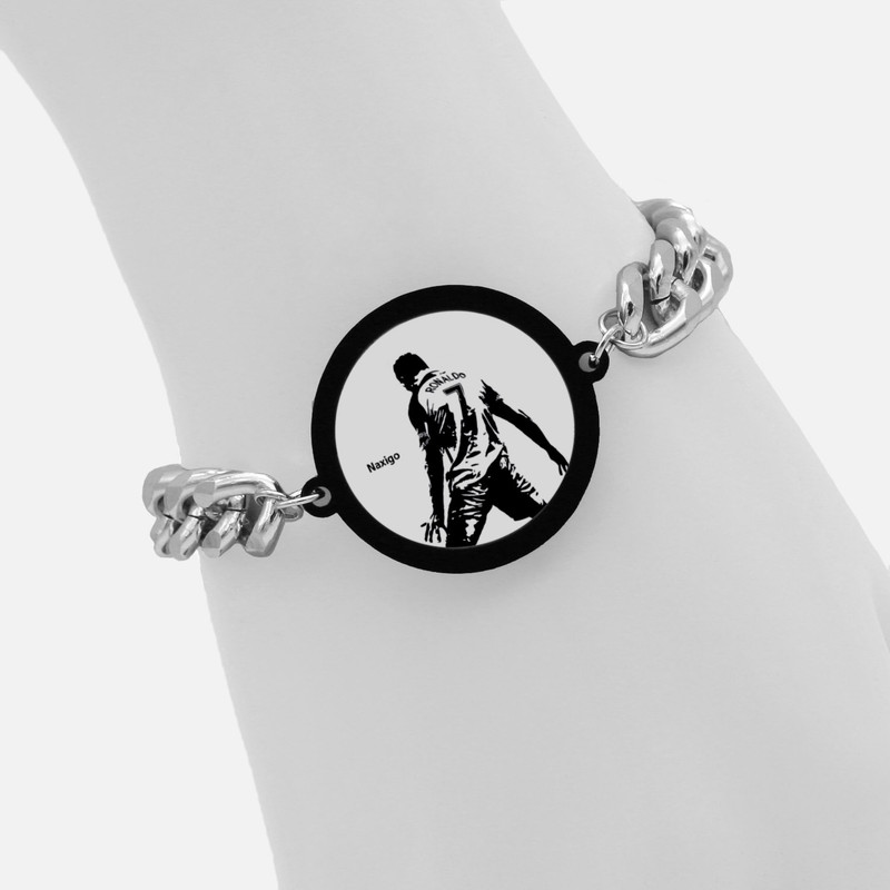 دستبند ناکسیگو مدل کریستیانو رونالدو کد BZ7142 دستبند ناکسیگو مدل کریستیانو رونالدو کد BZ7142