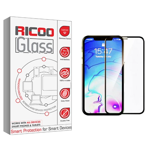 محافظ صفحه نمایش ریکوو مدل +HD مناسب برای گوشی موبایل اپل iphone 12