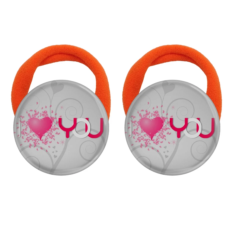 کش مو زنانه مدل I LOVE YOU کد 1077 بسته دو عددی