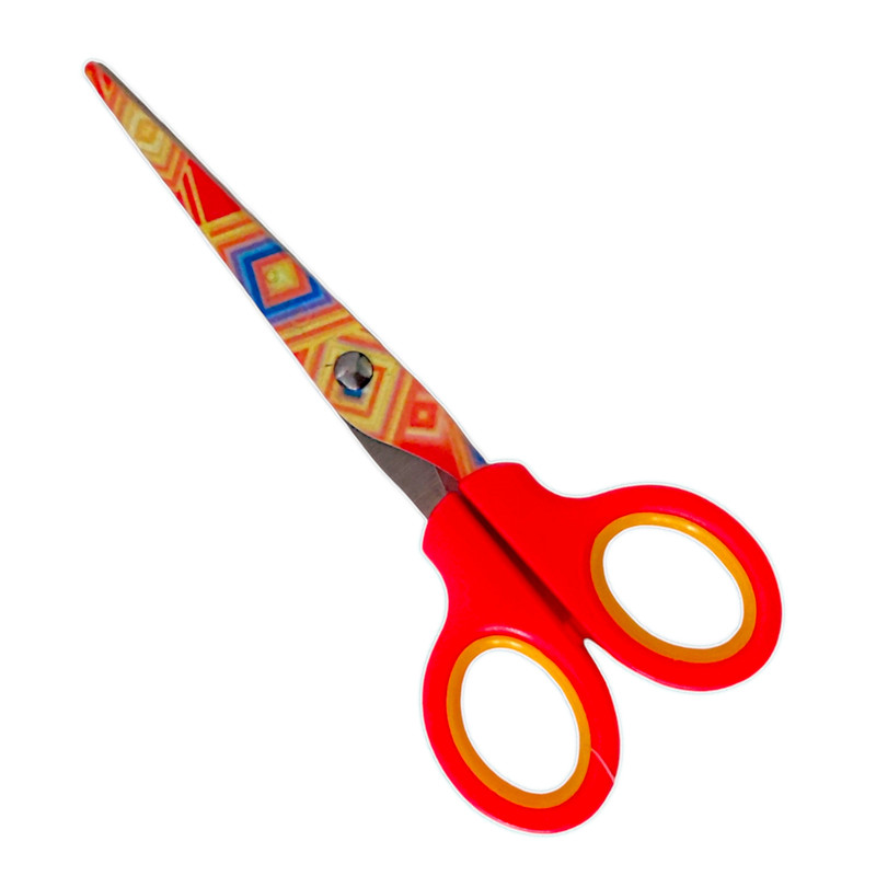 قیچی کوییلو مدل مدرسه طرحدار کد 8119