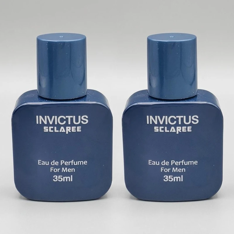 عطر جیبی مردانه اسکلاره مدل Invictus حجم 35 میلی لیتر مجموعه دو عددی
