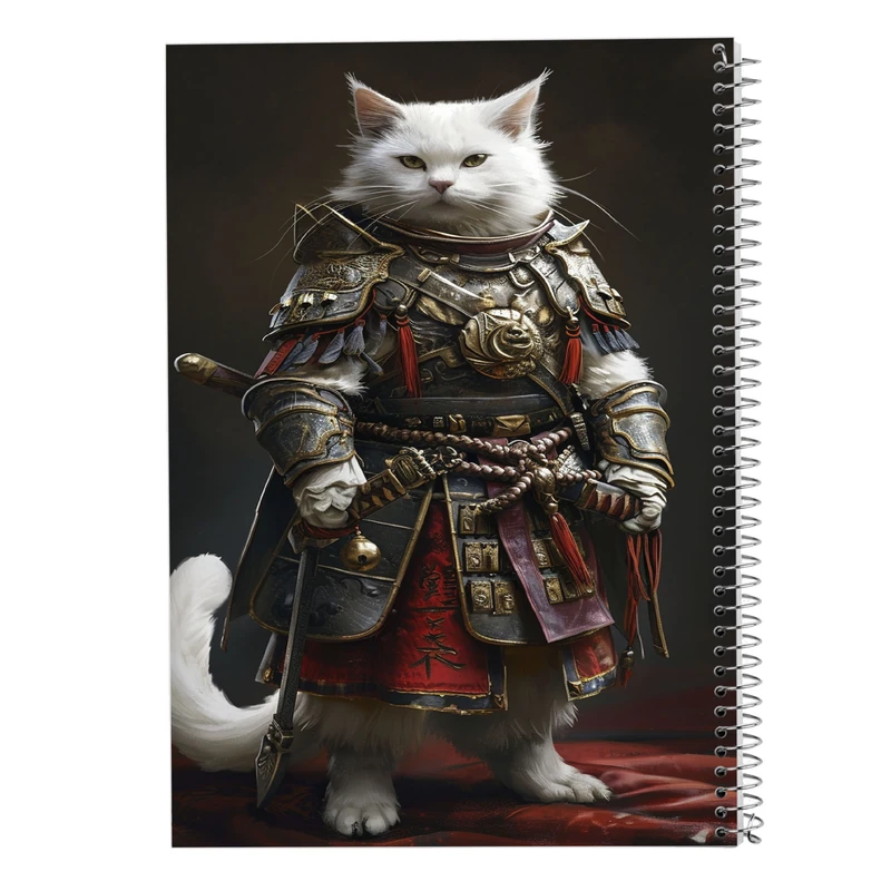 دفتر ژورنال نویسی 50 برگ مدوپد مدل نقطه ای طرح حیوانات جنگجو کد DF14945