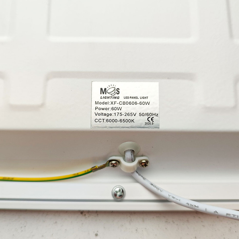 پنل ال ای دی 60 وات ام او اس مدل XF-60×60 بسته 8 عددی