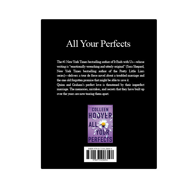 کتاب All Your Perfects اثر Colleen Hoover انتشارات نبض دانش کتاب All Your Perfects اثر Colleen Hoover انتشارات نبض دانش