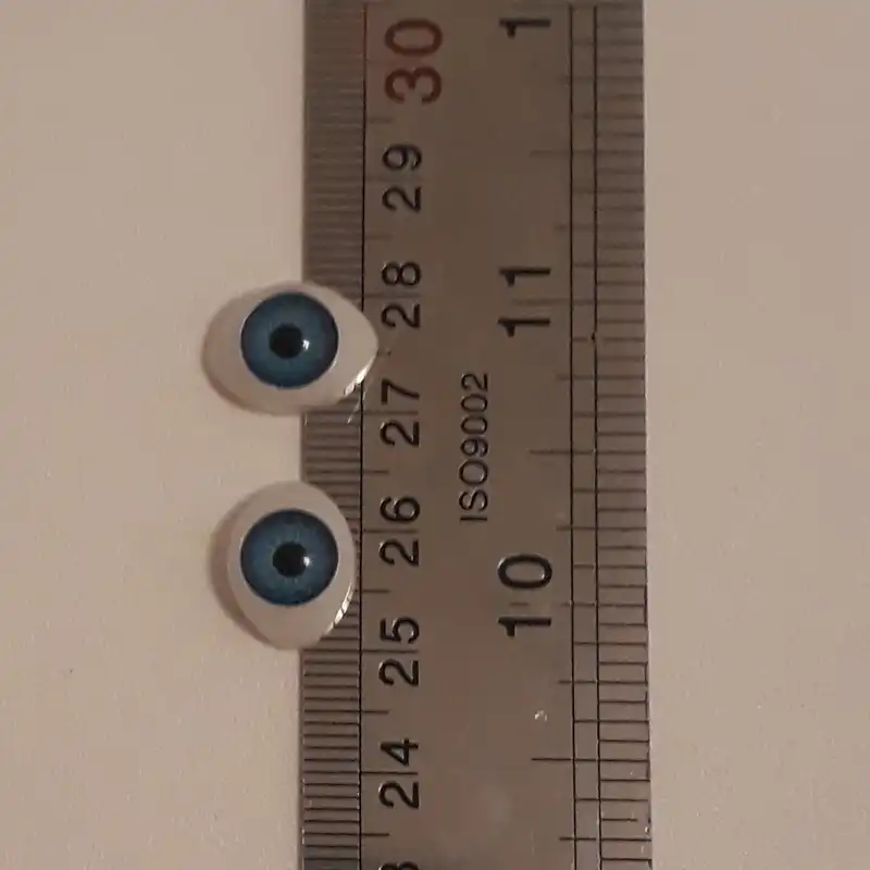 چشم عروسک کد MEL-BL بسته 4 عددی