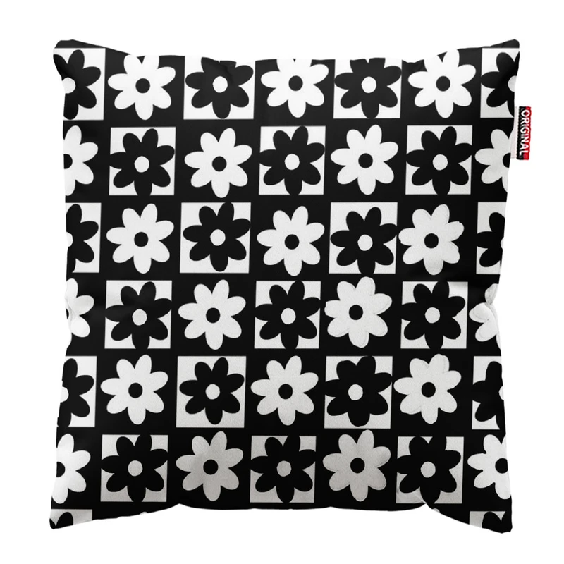 کوسن پاد آفرین طرح گل سایز 30*30 سانتی متر