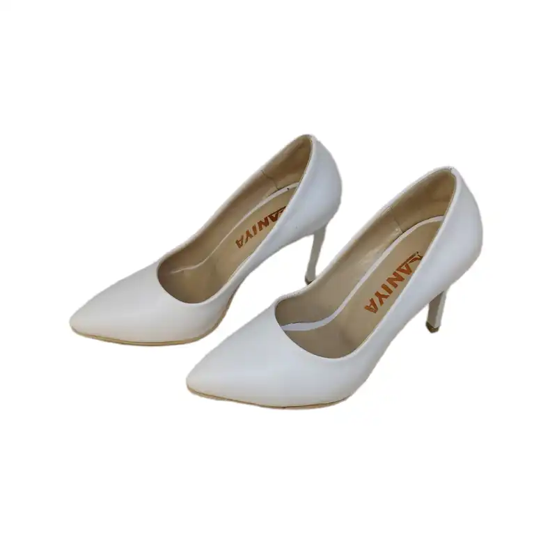 کفش زنانه مدل استلتو 011 فرهاد رنگ سفید