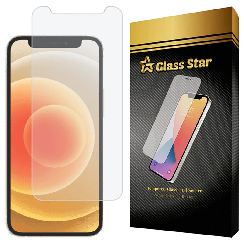 محافظ صفحه نمایش گلس استار مدل SMPLG مناسب برای گوشی موبایل اپل iPhone 12 mini