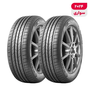لاستیک خودرو کومهو تایر مدل Solus سایز 14 / 65 / 185 میلی‌متر تولید سال 2024 - 2 حلقه