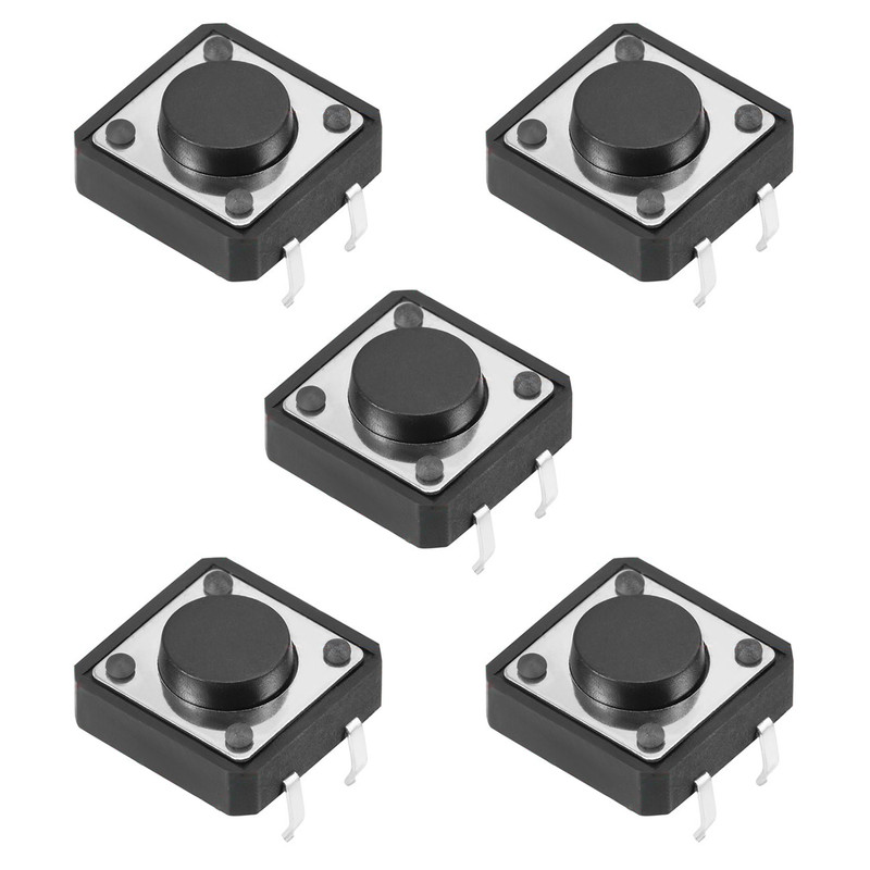 میکرو سوئیچ مدل Vertical-12×12×6-4P بسته 5 عددی