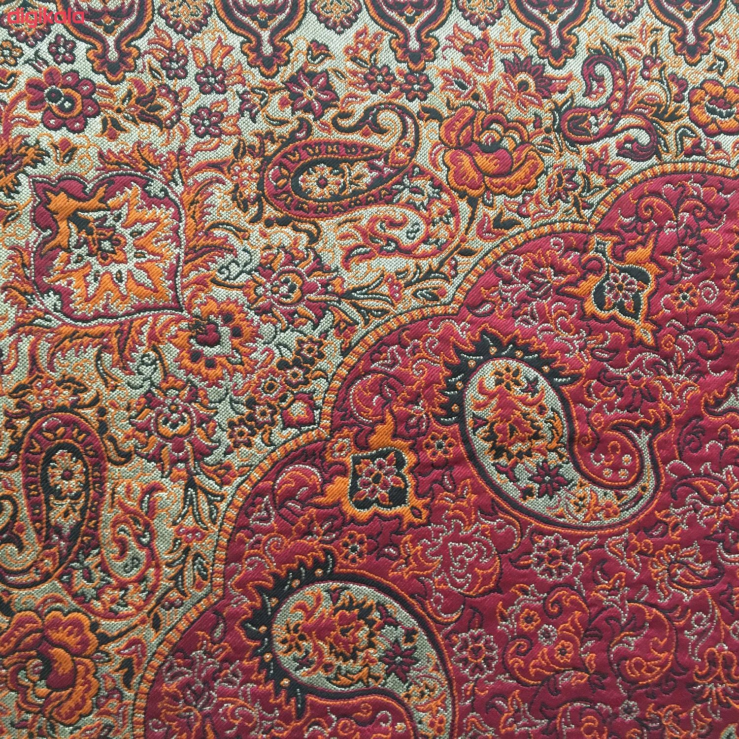 ست 5 تکه رومیزی ترمه سیمرغ یزد کد 7061 main 1 7