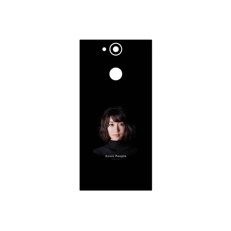 برچسب پوششی ماهوت مدل Portrait of an Asian Woman مناسب برای گوشی موبایل سونی Xperia XA2