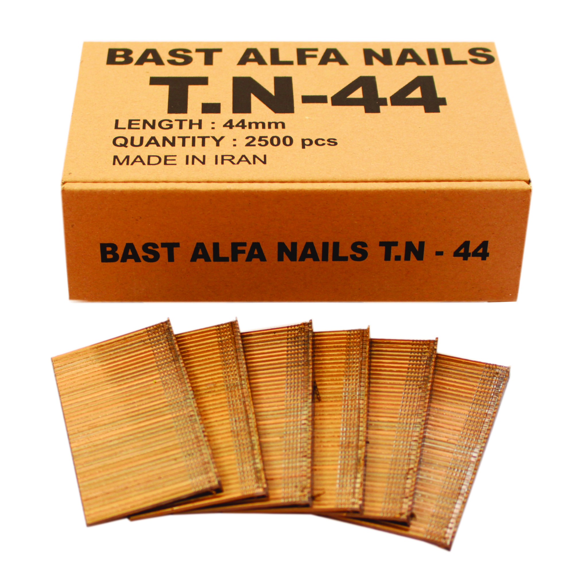 میخ بست آلفا مدل T.N-44 بسته 2500 عددی