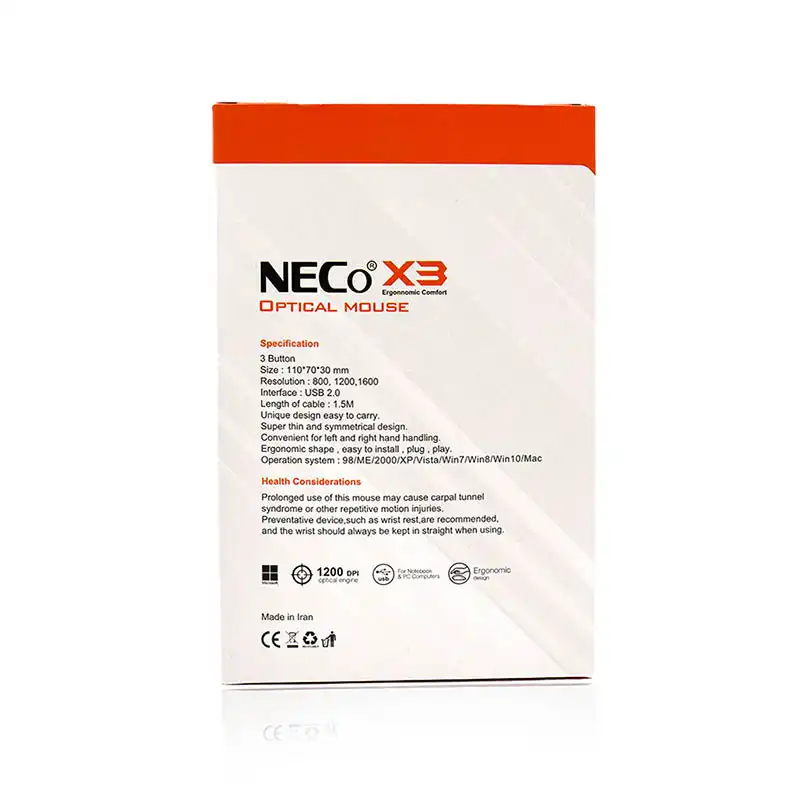 ماوس نکو مدل X3-07 RGB