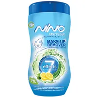 دستمال مرطوب پاک کننده آرایش کمر باریک نینو - بسته 70 عددی