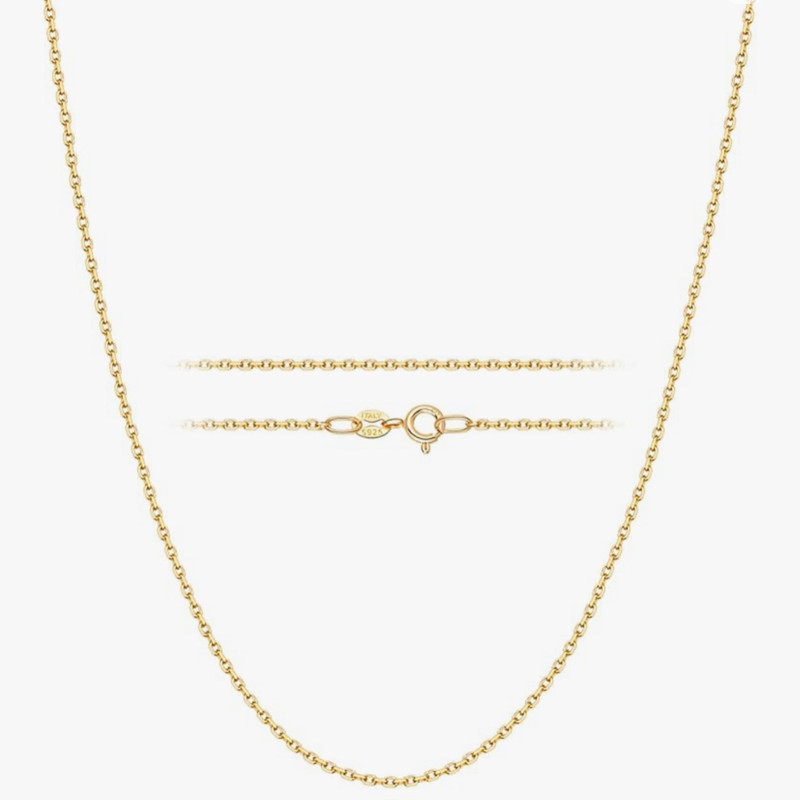 زنجیر نقره مردانه مدل فلامینگو کد arm2054