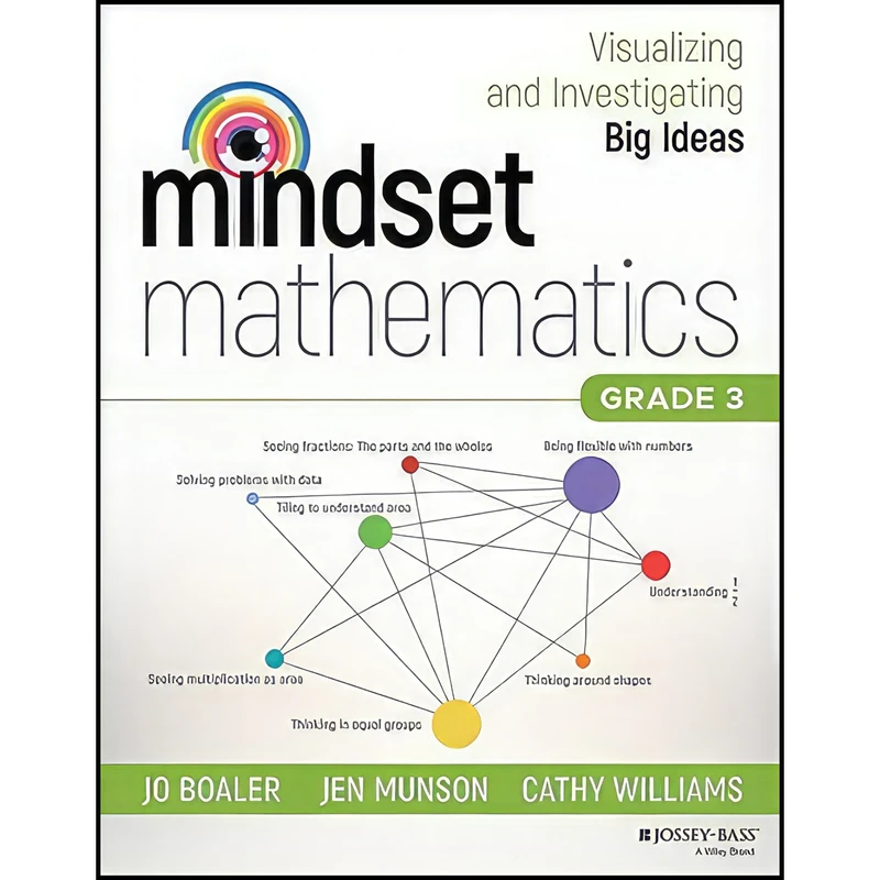 کتاب Mindset Mathematics اثر جمعی از نویسندگان انتشارات Jossey-Bass