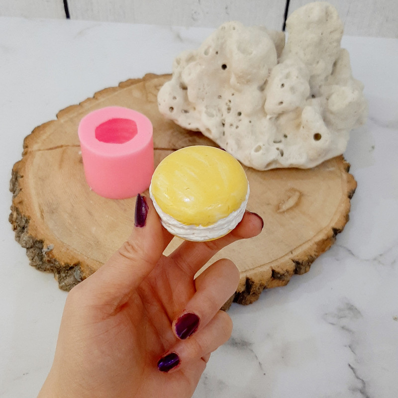 قالب شمع مدل ماکارون