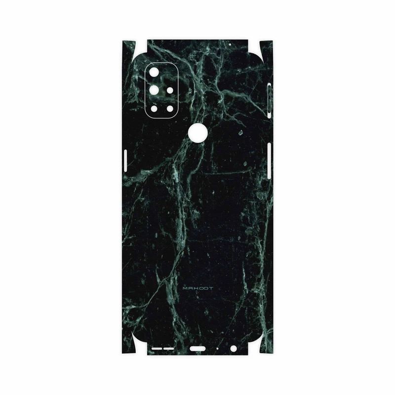 برچسب پوششی ماهوت مدل Graphite-Green-Marble-FullSkin مناسب برای گوشی موبایل وان پلاس Nord N10 5G