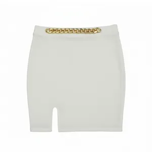 دامن جذب زنانه مدل فانریپ چاکدار کد F1