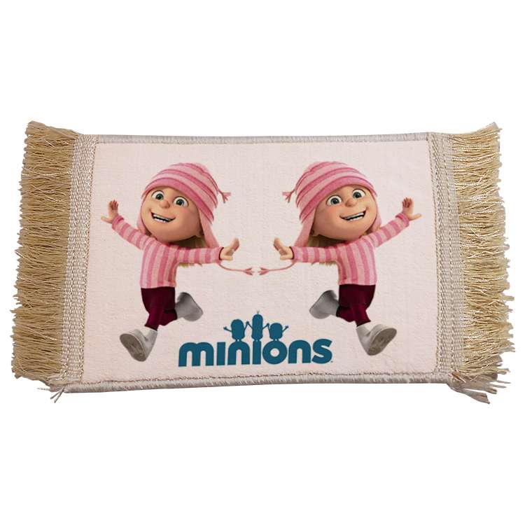 فرش ماشینی دیوارکوب مدل مینیون کد 49