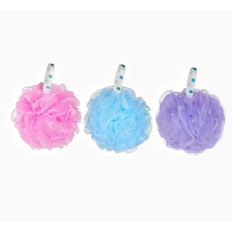 لیف حمام توری بالمی مدل TRAVEL بسته 3 عددی